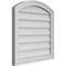 Ekena Millwork Arch Top Surface Mount PVC Gable Vent: Functional, w/ 2"W x 1-1/2"P Brickmould Frame, 24"W x 24"H GVPAR24X2402SF - alternate 3